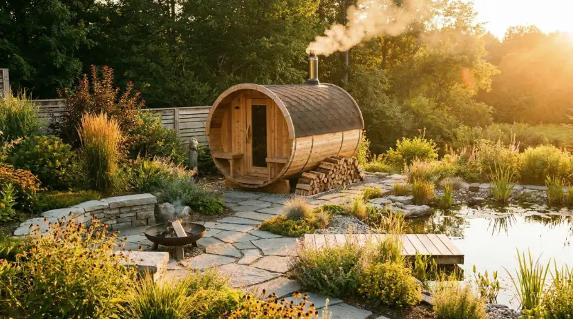 Pairing a Barrel Sauna With a Cold Plunge for Contrast Therapy on a Budget